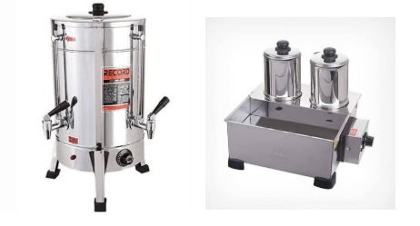 Cafeteira Industrial e Esterilizador
